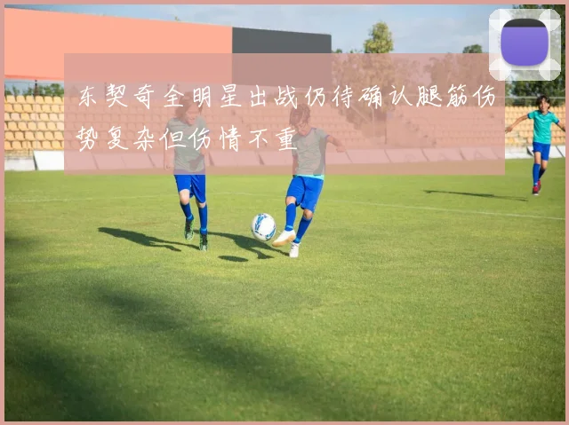东契奇全明星出战仍待确认腿筋伤势复杂但伤情不重